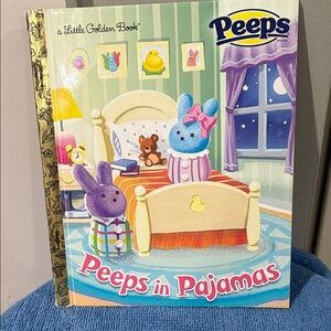 Peeps in Pajamas Little Golden Book 2017